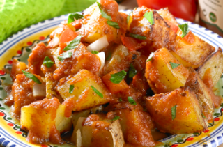 Plato De Papas Bravas