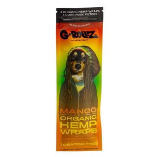 G-Rollz Foite de Blunt Canepa REGGAE aroma Mango +filtrex4buc