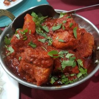 Vindaloo chicken