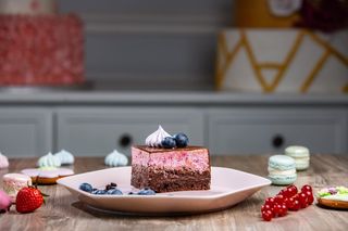 Fructe de pădure cu ciocolată