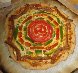 The Orchids Pizza Large