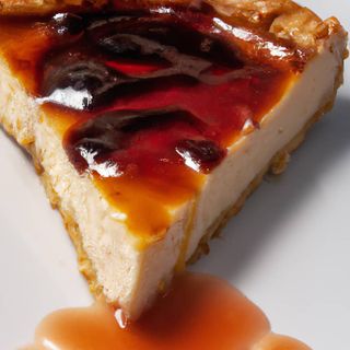 Tarta De Queso Con Mermelada