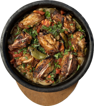 Пилешки крилца в керемида на пещ