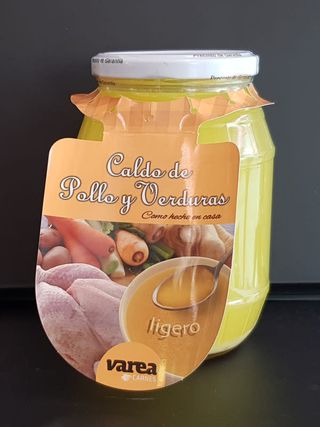 Caldo Casero De Pollo Y Verduras