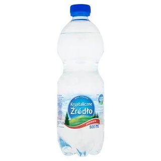 woda krystaliczne źródło gazowana 0.5l