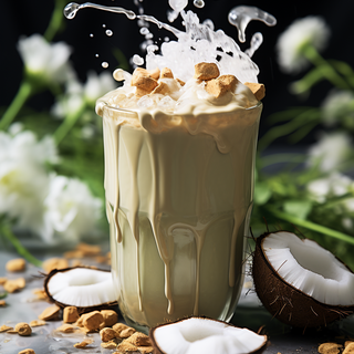 Crema de pistacho en café con leche(700 Ml.) 