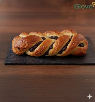 Treccia al cioccolato