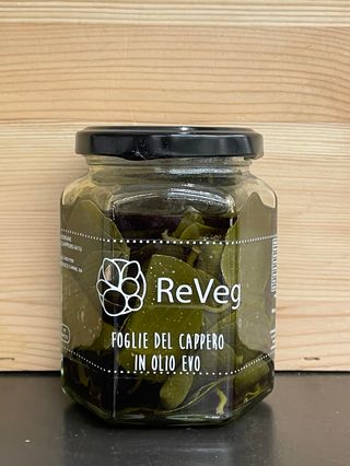 Foglie di cappero in olio evo 100 gr
