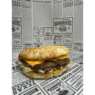 Velika pljeskavica sa kačkavaljem