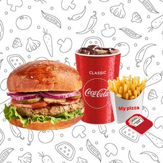 Гамбургер комбо	