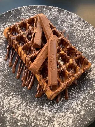 Gaufres Nutella kitkat