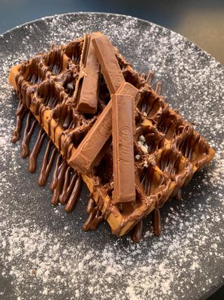 Gaufres Nutella kitkat