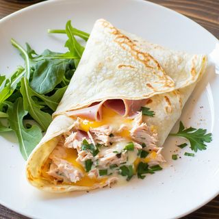 Crêpe Thon Jambon Fromage