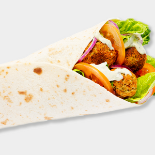Piadina falafel