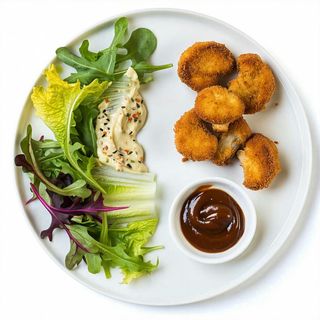 Pieczarki w chrupiącej panierce 6szt.