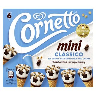 Cornetto Mini Clásico Helado 6x60ml