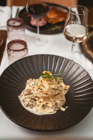 Tagliatelle cu porcini