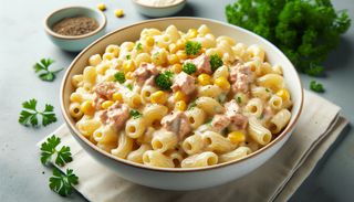 Tuna & Sweetcorn macarone
