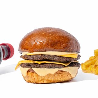 Дабл сирний бургер МЕНЮ