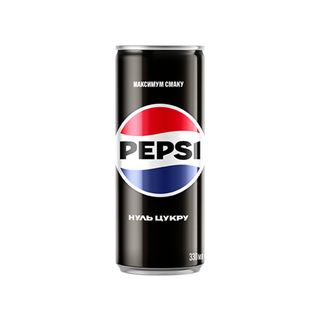 ШР Pepsi Нуль цукру 0,33 з/б