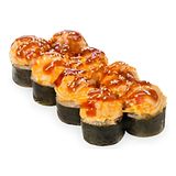 Запеченный ролл с крабами