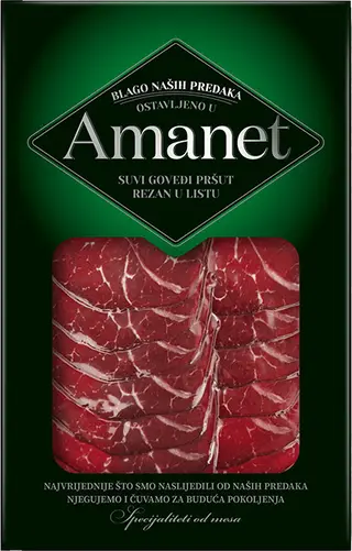 Amanet Govedja Pršuta List 100G Marco