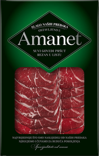 Amanet Govedja Pršuta List 100G Marco