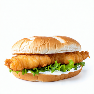 Bocadillo De Pescado Empanado