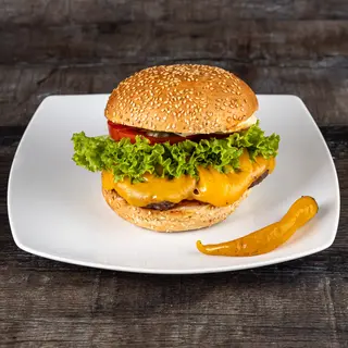 Nacho burger