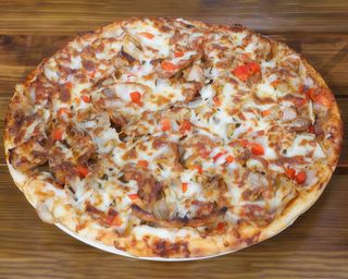 Pizza de Kebab Média