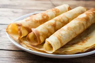Crêpe Caramel + Jus d'Orange