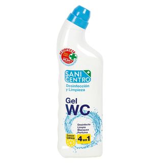 Gel Limpiador Sanicentro Wc 4 En 1 Botella 1 Lt