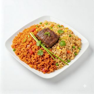 Rice  Beef Combo