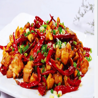 Pollo piccante con ossa