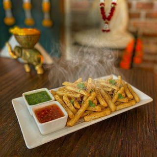 Cartofi prăjiți în stil indian
