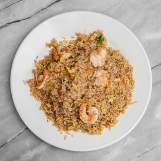38. Arroz Frito Con Gambas