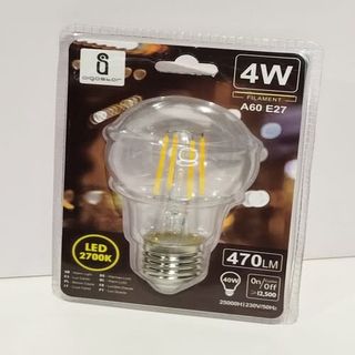 Bombilla Filamento 40W Calida