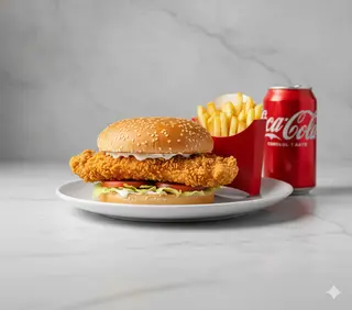 Menú Zinger Burger
