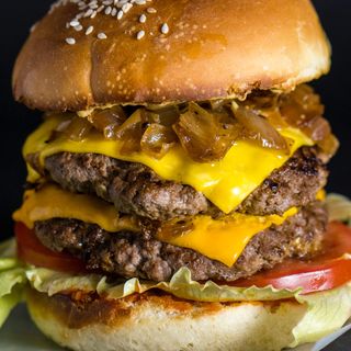 Triplo cheese burger