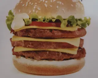 Menú Hamburguesa Super Grande 