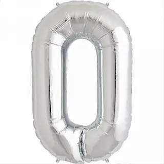 Balon cifra 0