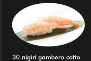 Nigiri di gambero cotto
