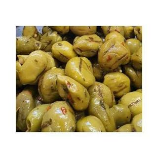 Masline verzi pe gratar