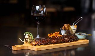 Scarita de porc cu sos BBQ 600g