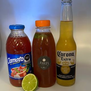 Michelada con Clamato