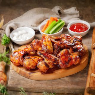 alitas de pollo (6 uds.)