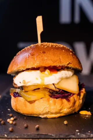 Romanian burger