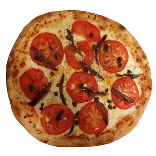 Pizza De Anchoas Y Tomate (36 Cm.)