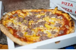 Pizza orgada media