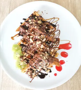 Gaufres Nutella Fruits Secs